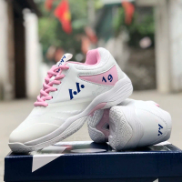 giày cầu lông cho nữ Lefus L019 trắng hồng