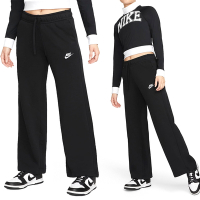 Nike W NSW CLUB FLC MR PANT WIDE 女款 黑色 運動褲 休閒褲 長褲 FB2728-010
