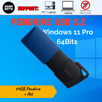 64GB thumbdrive USB bootable compatible for the Windows 11 Pro