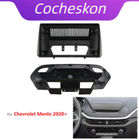 10 9 Inch Car Frame Fascia Adapter Canbus Box Decoder Android Radio Dash Fitting Panel Kit For Chevrolet Menlo 2020+