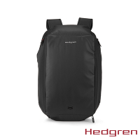 Hedgren COMMUTE系列 RFID 15.6吋 超大容量收納 附雨套 後背包 黑色