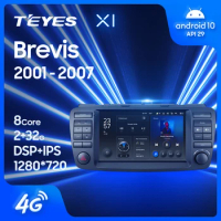 TEYES X1 For Toyota Brevis G10 2001 - 2007 Right hand driver Car Radio Multimedia Video Player Navigation GPS Android 10 No 2din 2 din dvd