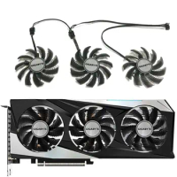 NEW 78MM 4PIN PLD08010S12HH Graphics card cooling fan，For Gigabyte RTX 3050、3060、3060TI GAMING OC