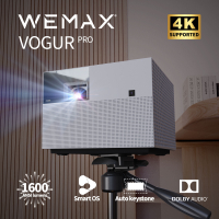 WEMAX VOGUEPro 1080P FHD Projector Home Cinema Projector 1600 ANSI Lumens 4K Supported Projector DOL