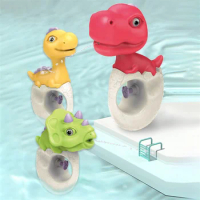Cartoon Animals Dinosaurs Water Gun Kids Swimming Pool Sand Beach Guns Toys Baby Bath Playing Spray Water Amusement Toy Gifts