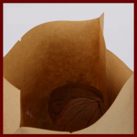 10*22+6cm 1000pcs kraft paper Organ bags with window for gifts sweets and candy food tea jewelry retail package paper bag