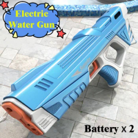 Automatic Electric Water Gun Induction Water Absorbing High Pressure Water Gun Outdoor Beach Children's Toy Guns