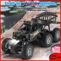 New Mobil Remote Contro 4WD Alloy Off-Road Car Mainan Rock Crawler 6 Roda RC Mobil Climbing Car 4WD 
