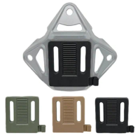 Tactical Helmet NVG Mount Adapter for Fast Helmets Night Vision Adapte Headlight Wearing Base Airsoft Helmet Accessories