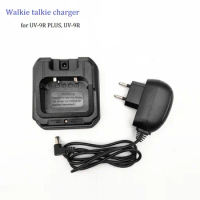 Walkie Talkie Charger for Baofeng UV-9R PLUS Portable CB Radio Station for UV-9R Ham Radio Transceiver