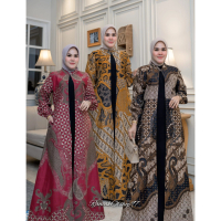 Gamis Batik Jetblack Premium/Gamis Batik Wanita Muslim/Gamis Terlaris