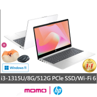 HP 惠普 送獨家滑鼠+鼠墊★15吋 i3-1315U 輕薄效能筆電(超品 15-fd0074TU/8G/512G SSD/Win11)