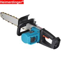 36V Rechargeable Lithium Battery Powered Brushless Cordless Chain Saw Electric Chainsaw,Compatible Makita 18V BL1840 1850 1860
