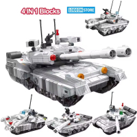 Sembo Block Apocalypse Tank 4 in 1 203204 - 203207 - Mainan Koleksi - Mainan Anak - Mainan Balok - L