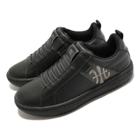 Royal Elastics 休閒鞋 Icon 2.0 女鞋 黑 灰 真皮革 彈力帶 經典 皮革 包覆 96521998