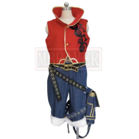 Film Strong World Monkey D Luffy Cosplay Costume Christmas Party Halloween Uniform Customize Any Size