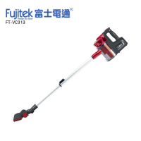 日本Fujitek富士電通手持超強旋風吸塵器FT-VC313紅色 -FT-VC302旗艦版