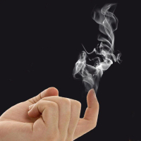 Finger Smoke Hand Smoke Children's Close-up Magic Prop Smoke Rub Set Hand V2R7