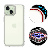 【RedMoon】APPLE iPhone 15 Plus 6.7吋 貓瞳盾氣墊防摔手機殼 鏡頭增高全包覆(i15Plus/i15+)