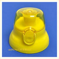 asdfkitty可愛家☆日本SKATER水壺用替換瓶蓋-黃色-適用PSB5SAN-日本製