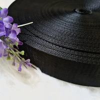 PROMO - WEBBING NYLON PANAH 25MM 1 ROLL TALI TAS NILON HERRINGBONE