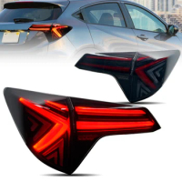 Archaic Newest LED Tail Lamp With Sequential Turning Signal 2013-2020 Car Taillights For Honda HRV Vezel Tail Light