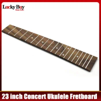 Rosewood 18 Frets 23 inch Concert Ukulele Fretboard Fingerboard Ukulele MIni Guitar Parts