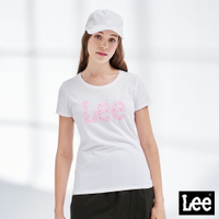 Lee 愛心Logo短袖T恤 女 白 Modern