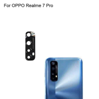 2PCS New Tested Rear Camera Glass Lens For OPPO Realme 7 Pro Back Rear Camera Glass Lens Mobile Phone Part For OPPO Realme7 Pro