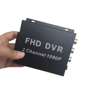 2CH DVR 1080P SD MDVR motion detection DVR support 128GB SD card