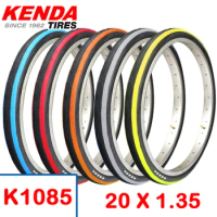 KENDA K1085 BMX Bike Tire 20 * 1.35 Fold Road Bicycle Tires multi color Low resistance Bicycle Accessories