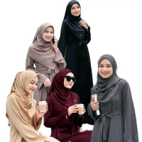 MAZAYA ABAYA UMROH TERMURAH TERCANTIK ORIGINAL BY SALVINA Gamis Simple Muslim Wanita Syari