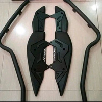 SEMSPEED Body Protector Dan Bordes Xmax Connected & Xmax Old - Hitam & Titanium Hitam