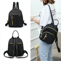 Women Anti-theft Backpack Waterproof Fabric Large Female Shoulder Bag Oxford Large Capacity Simple Style Casual Mochila Travel