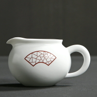 陶瓷公道杯茶漏套裝功夫茶具配件分茶器加厚耐茶海熱