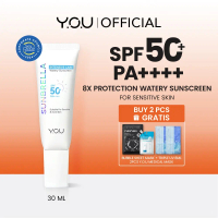 YOU Sunbrella Intensive Care Watery Sunscreen SPF50+ PA++++ | Tabir Surya Kulit Sensitif | 8X Protec