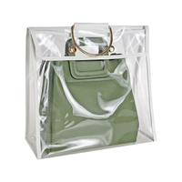 【超取免運】懸掛式透明可視包包防塵收納袋 包包收納袋 包包防塵袋 包包防塵套 透明收納袋 透明防塵袋