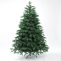 2023 Wholesale New Style Christmas Tree 5FT 6FT 7FT PE and PVC Green Artificial Indoor Home Decoration