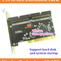 PCI to IDE expansion card IDE Hard Disk CD-ROM Extension Card Array Card support Win7 Hard Disk/System Start CD-ROM SIL0680
