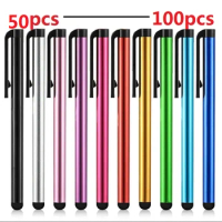 50/100ocs Capacitive Touch Screen Stylus Pen For IPad Air For Samsung xiaomi iphone Universal Tablet PC Smart Phone Pencil