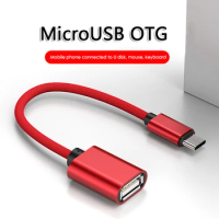 OTG Type C Cable Adapter USB To Type C Adapter Connector For Xiaomi Huawei Samsung S20 OTG Data Cable Converter For MacBook Pro