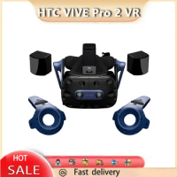 HTC VIVE Pro 2 VR Headsets Simulator PC VR Headset Controllers Virtual Reality System