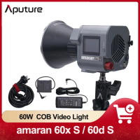 Aputure Amaran 60x S Amaran 60d S 60W COB Video Light for Photography Film Shooting Bi-color / Daylight Lightweight