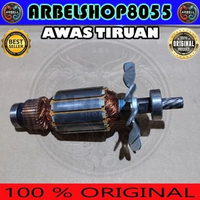 Rotor Angker Armature Assy Mesin Potong Keramik MT413 - M4100B Marble Cutter Makita Maktec MT 413 - 