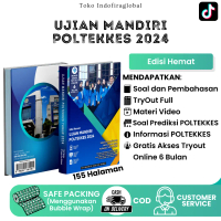 Buku Terbaru UJIAN MANDIRI POLTEKKES (Edisi Hemat + Gratis Akses Online) Sesuai Dengan Kisi-kisi Ter