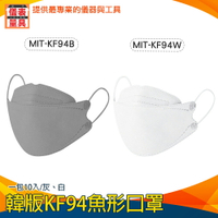 【儀表量具】韓版口罩 成人4D魚型口罩 布口罩 熔噴布 魚型口罩 新潮 現貨 韓式口罩 MIT-KF94 口罩減壓