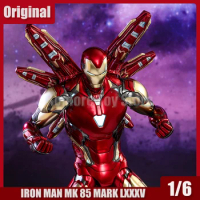 32cm Hot Toys Avengers Alliance Anime Figure Mk 85 Iron Man Action Figurine Decorations Collection Model Doll Toys For Boy Gifts