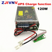 switching power supply 120w 12v 10A with UPS/ Charge function ac 110/220v to dc 12v, 24VDC Battery Charger 13.8V SC-120-12/ 24