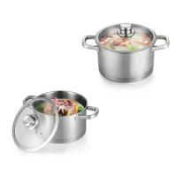 Top Grade Stainless Steel Stock Pot New Fashion Thicken Non-stick Soup Pot Multi Pot Cooker Tool