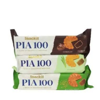 Camilan Makanan Ringan Kino Snack It Kue Pia 100 75 Gr, 150 Gr, Varian Pandan, Cokelat, Kacang Hijau